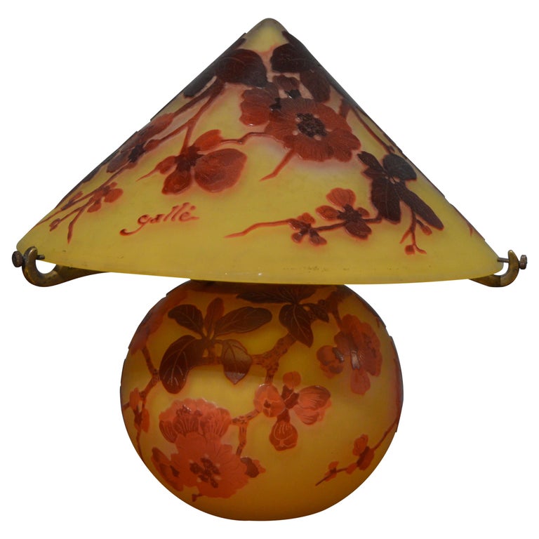 Lamp Gallé at 1stDibs