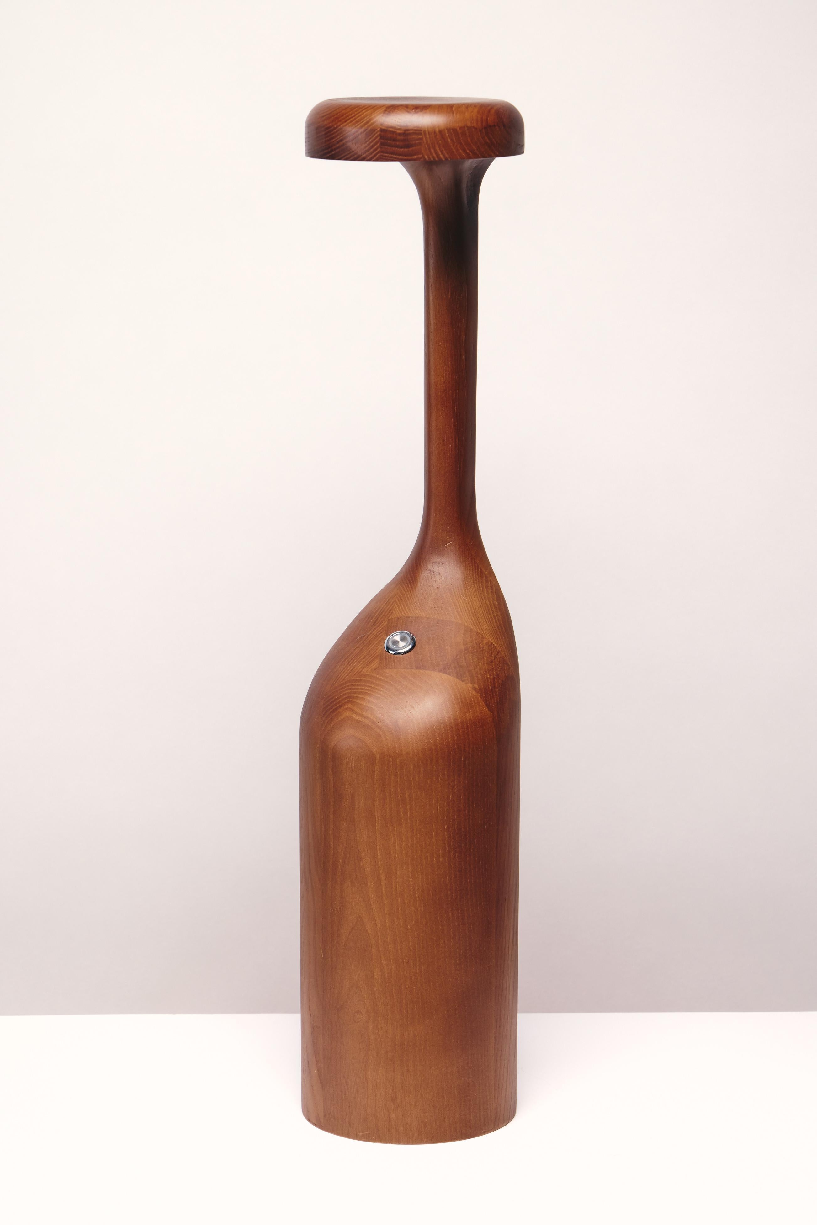 Contemporary Lamp GIGI L by Reda Amalou Design - American Walnut For Sale