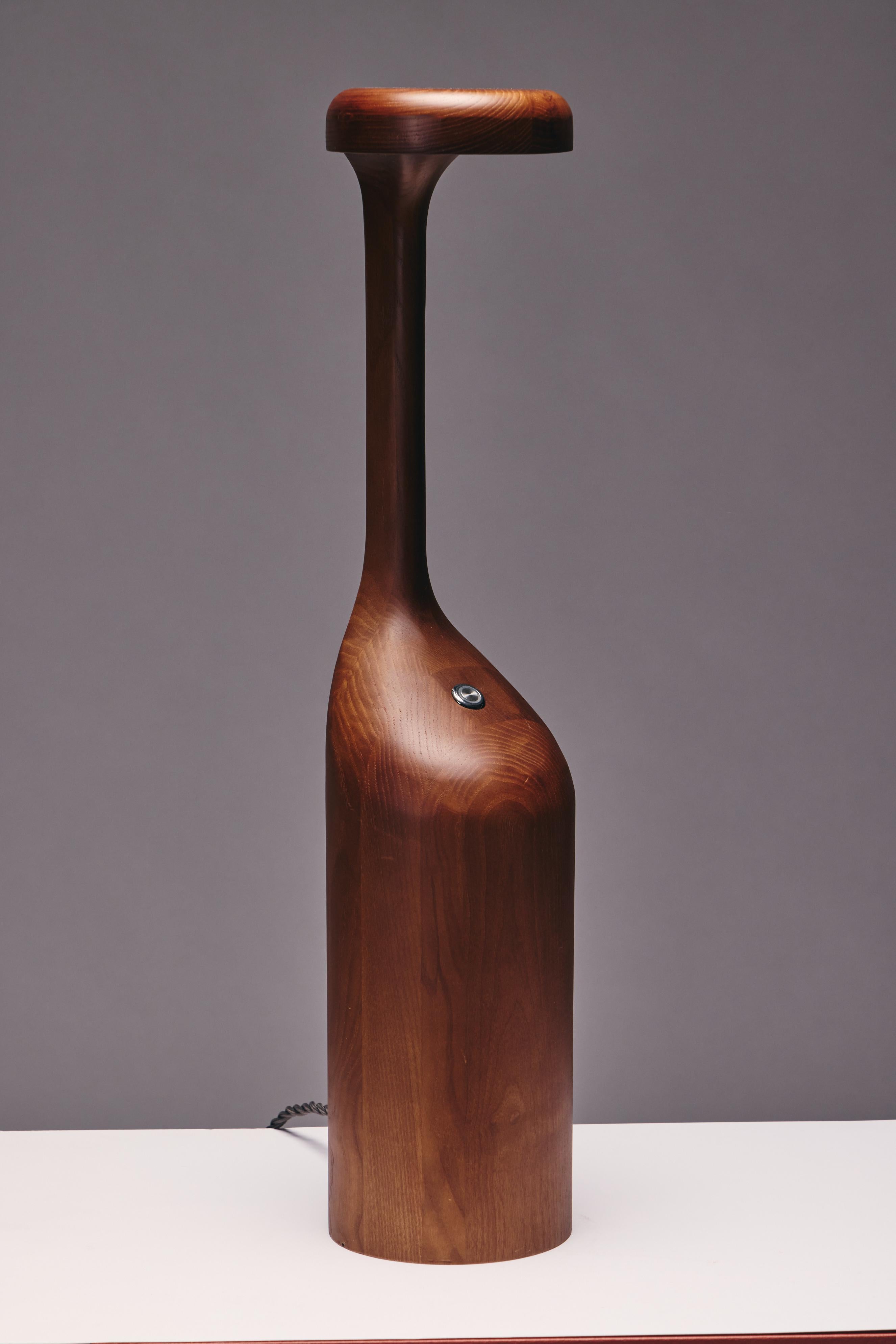 Lamp GIGI L by Reda Amalou Design - American Walnut For Sale 3