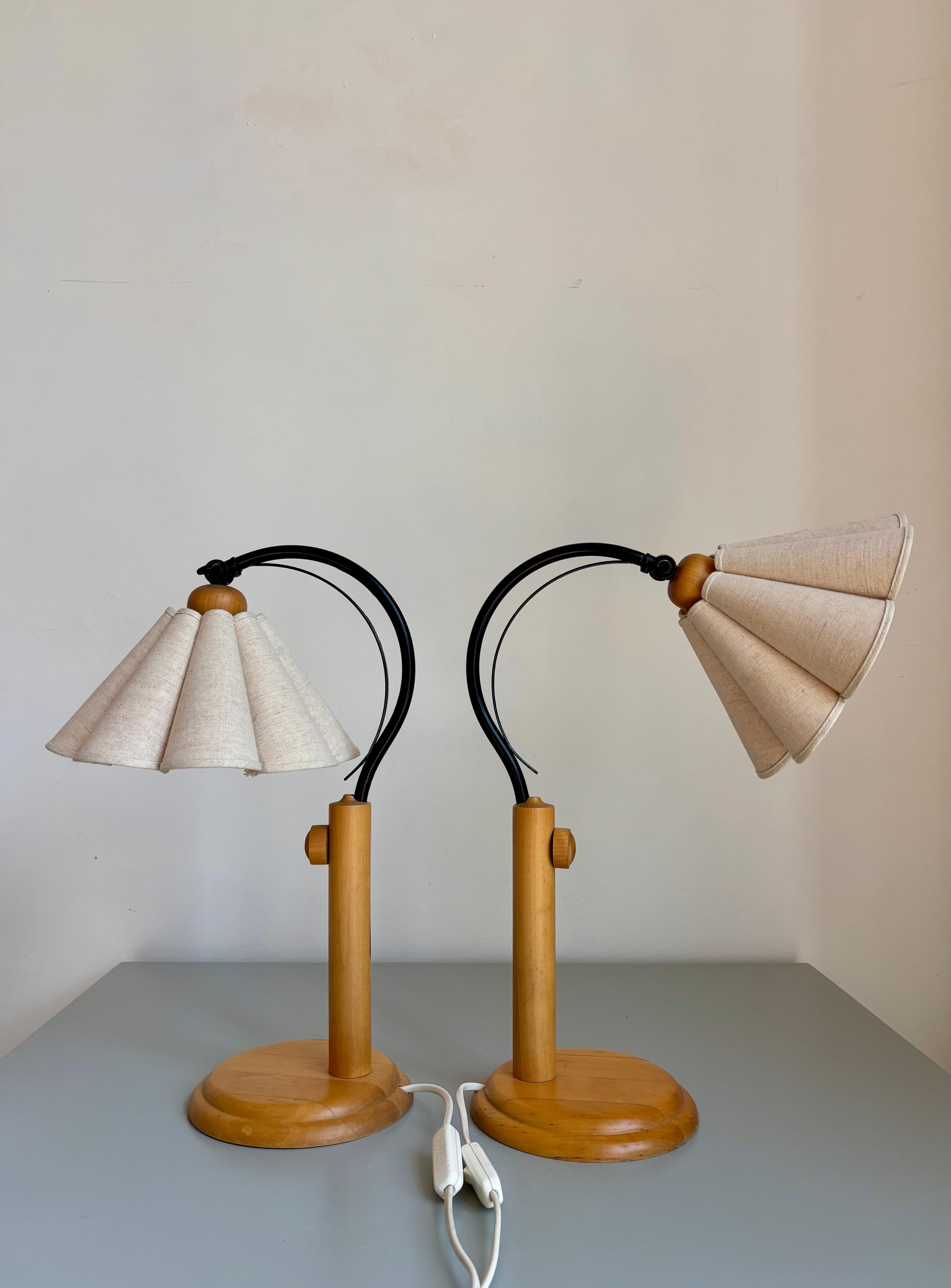 Lamp Gustaf Lampade da tavolo, Pino, Fabrice, Svezia In condizioni buone in vendita a Copenhagen, DK