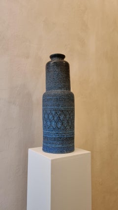 Lamp holder vase by Aldo Londi for Ceramiche Bitossi, 1970 Signed.