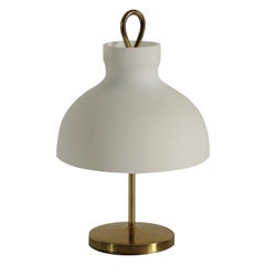 Lamp Ignazio Gardella Brass Glass, 1960s