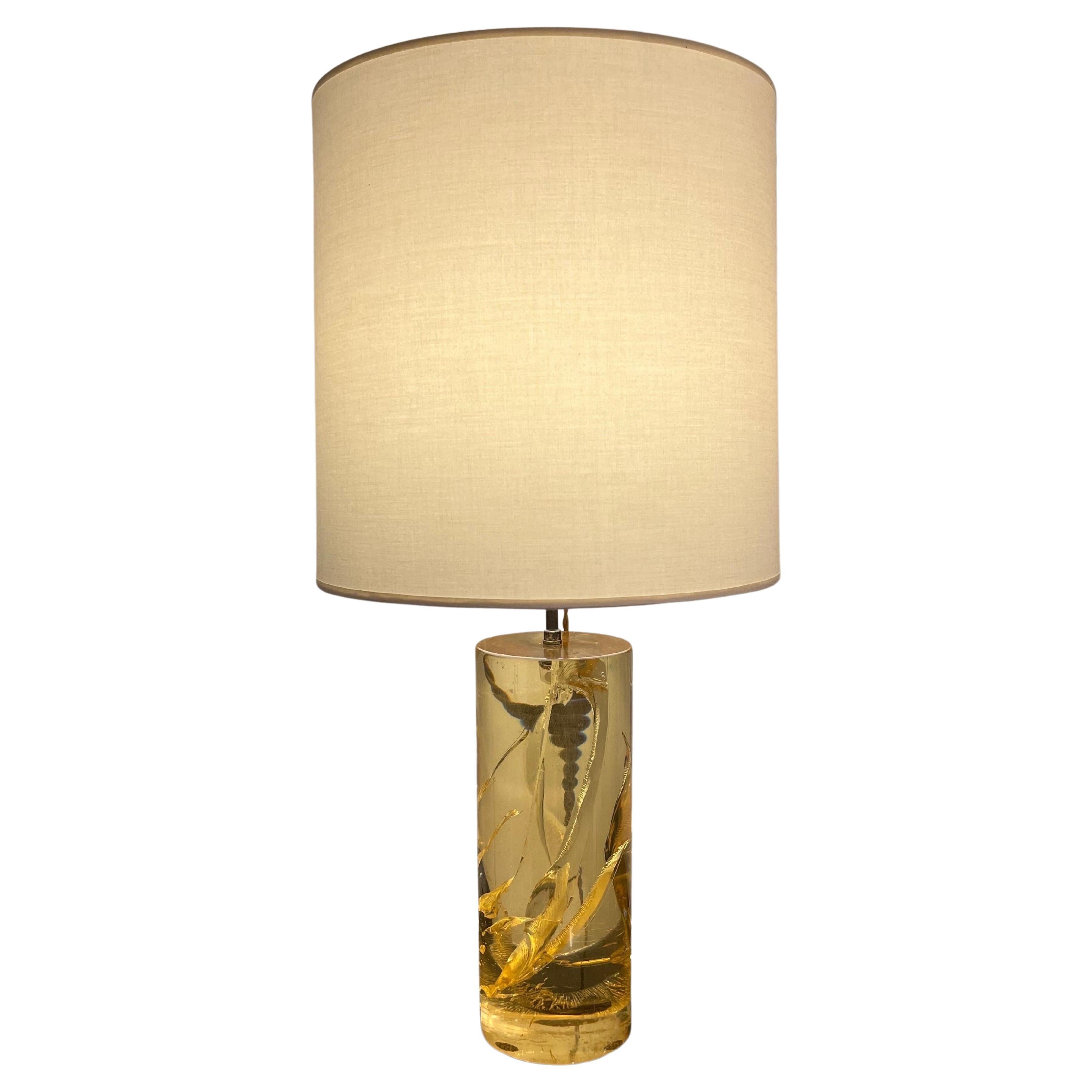 Lamp in Fractal Resin by Godeslki For Sale
