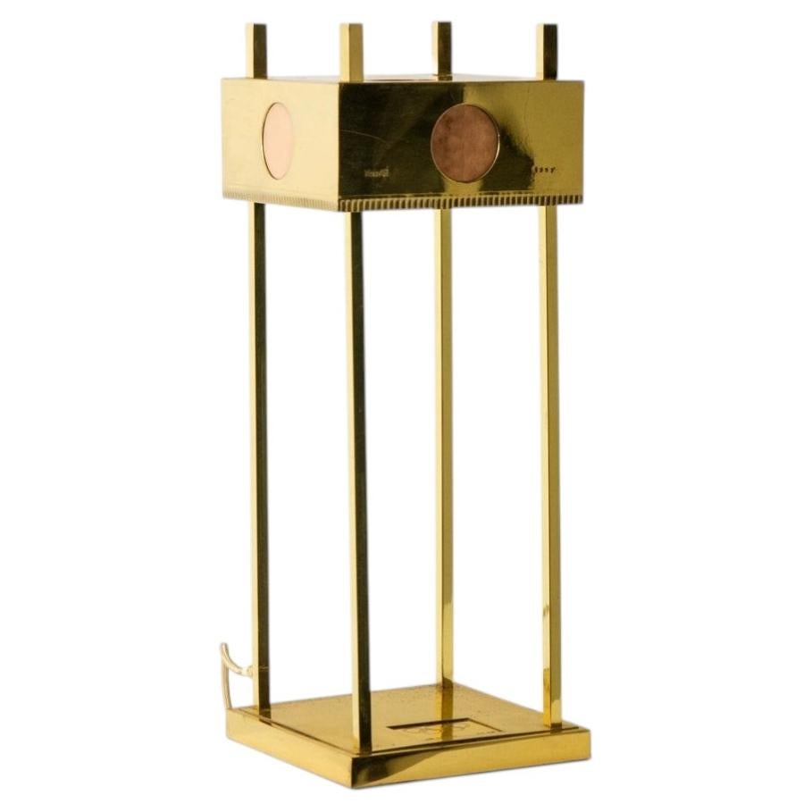 Lampada in ottone dorato e rame, Olimpiadi del 1936 in vendita