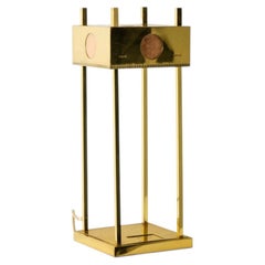 Lamp in gilt brass and copper, Olympic Games of 1936