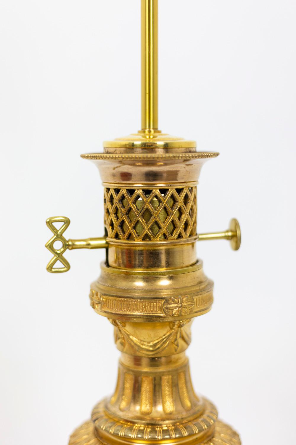 Lampe aus Samson-Porzellan und vergoldeter Bronze, um 1880 (Japonismus) im Angebot
