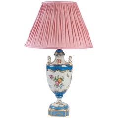 Lamp in Sèvres Porcelain