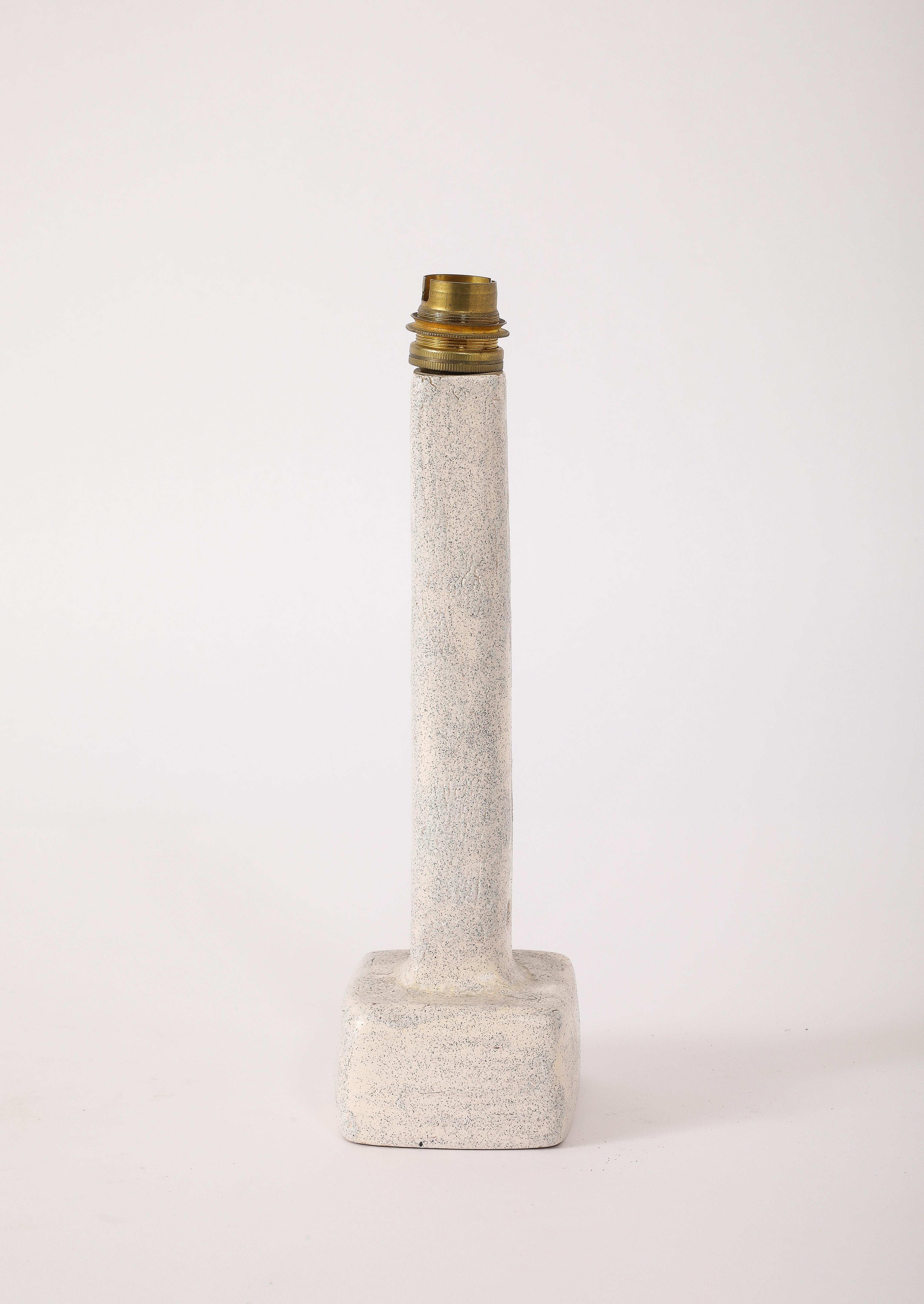 Lamp in the Manner of Jouve, France 1950's Cerámico en venta