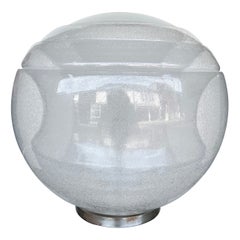 Lamp LT328 Murano Glass and Metal by Carlo Nason for Mazzega, Italy, 1970s