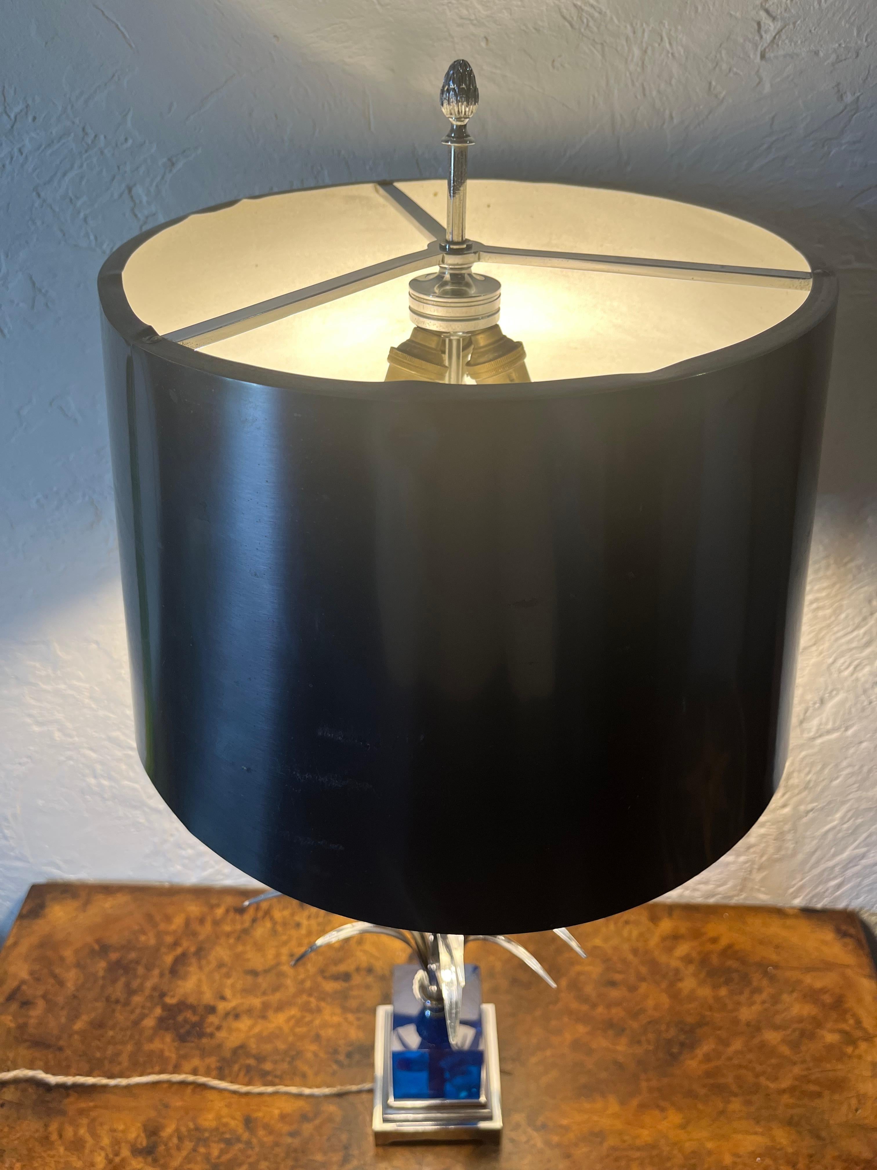 Lamp - Maison Charles - France - 20th Century In Fair Condition For Sale In CANNES, FR