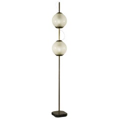 Lamp Marble Brass Glass 1950s-1960s L. Caccia Dominoni Azucena