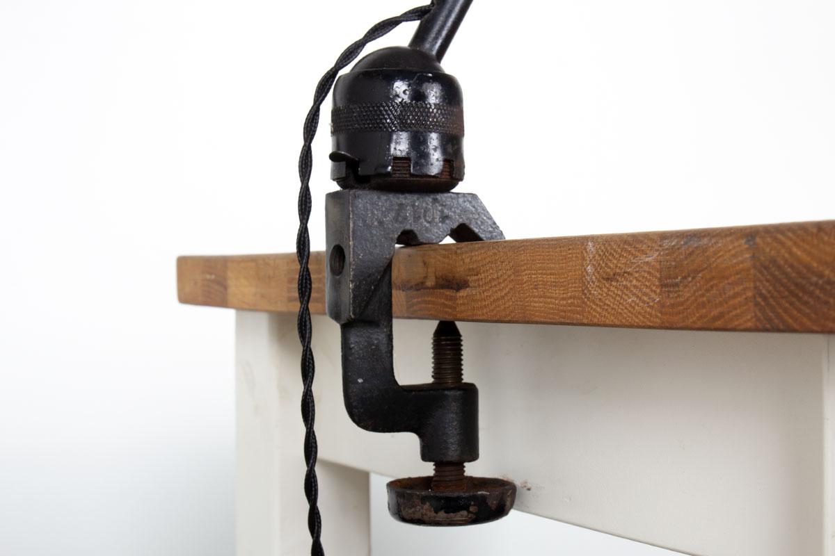 Industriel Lampe modèle 201 de Bernard-Albin Gras pour Ravel Clamart 1930 en vente
