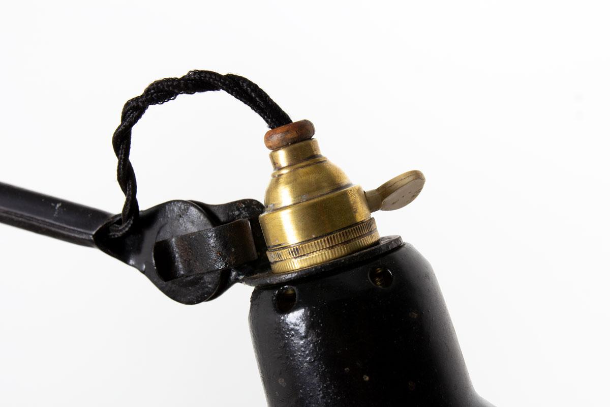20ième siècle Lampe modèle 201 de Bernard-Albin Gras pour Ravel Clamart 1930 en vente