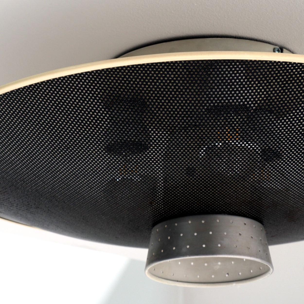 Metal Lamp Model “DD 40” by Louis Kalff for Philips, 1950’s For Sale