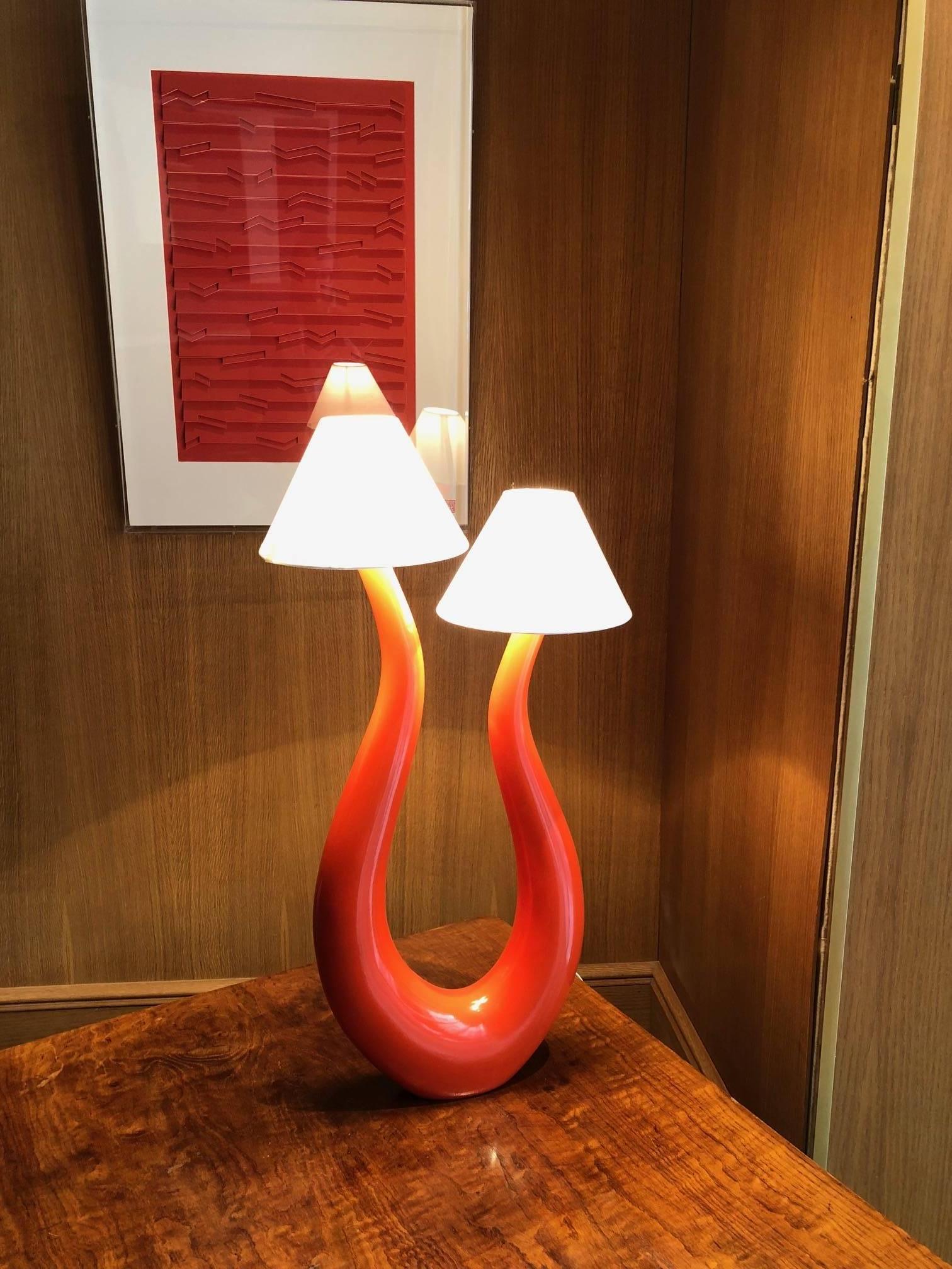 Lacquered Lamp Model 
