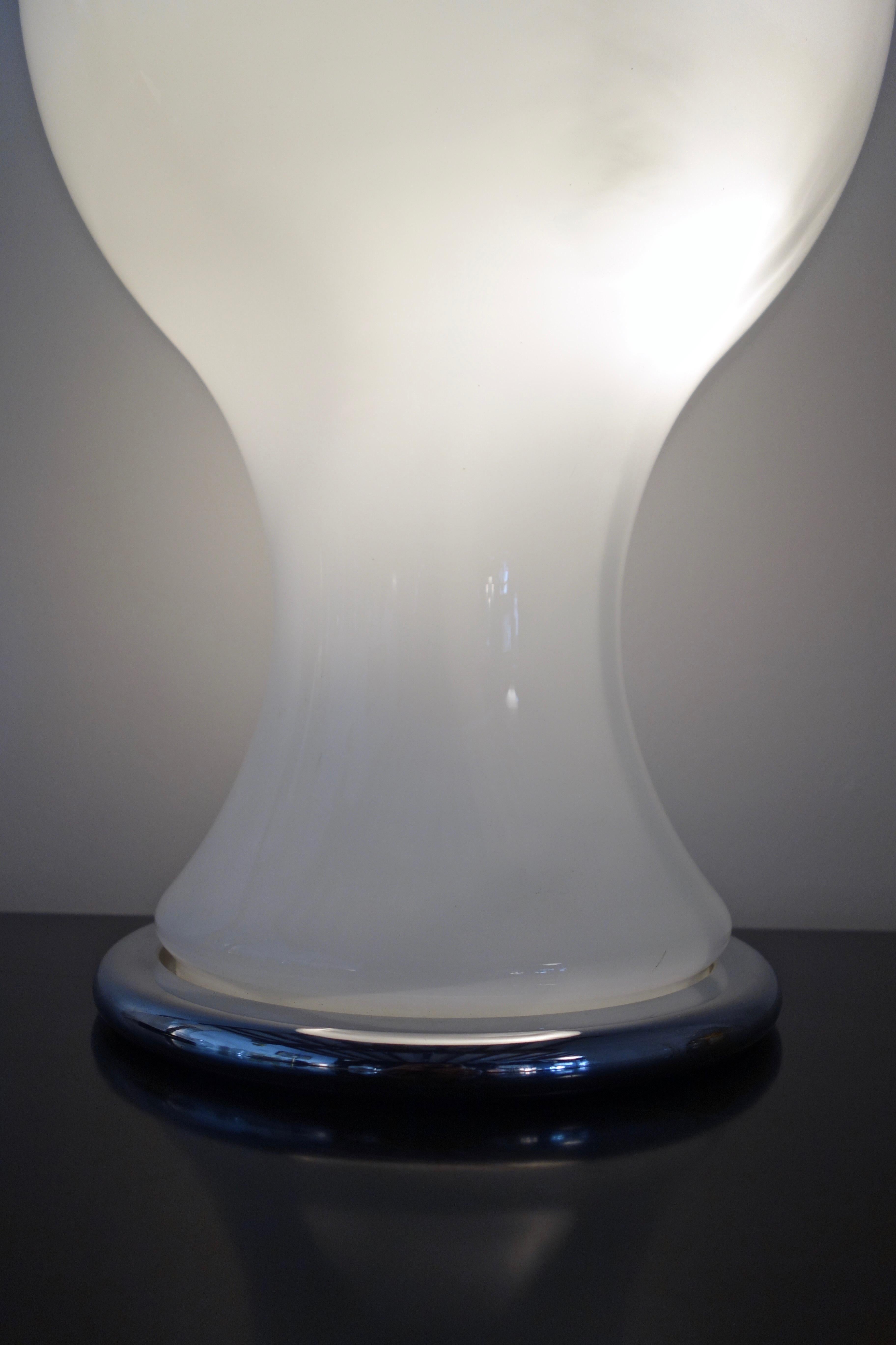 Lamp Mongolfiera by Gianni Celada for Fontana Arte Murano, Italy, 1960s In Excellent Condition In BEAUNE, FR