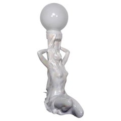 Lamp "Naked Woman" Ceramic 1970