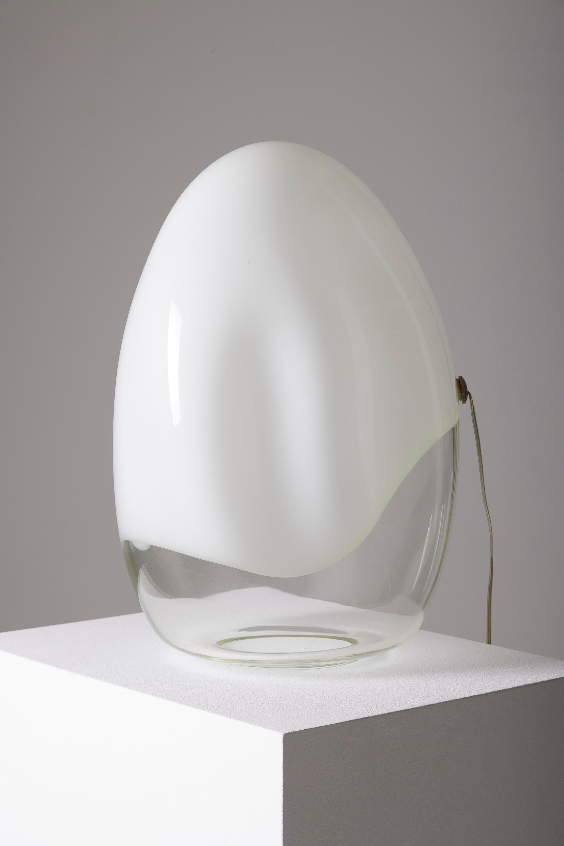 Lamp 'Nessa' in Murano glass by Gino Vistosi In Good Condition For Sale In PARIS, FR