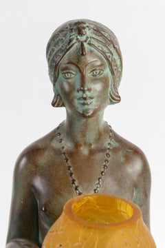 Lampe, veilleuse, Art déco, 1930.