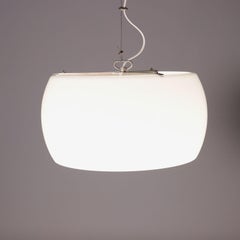 Lamp Omega Vico Magistretti Artemide Metal Glass 1960s