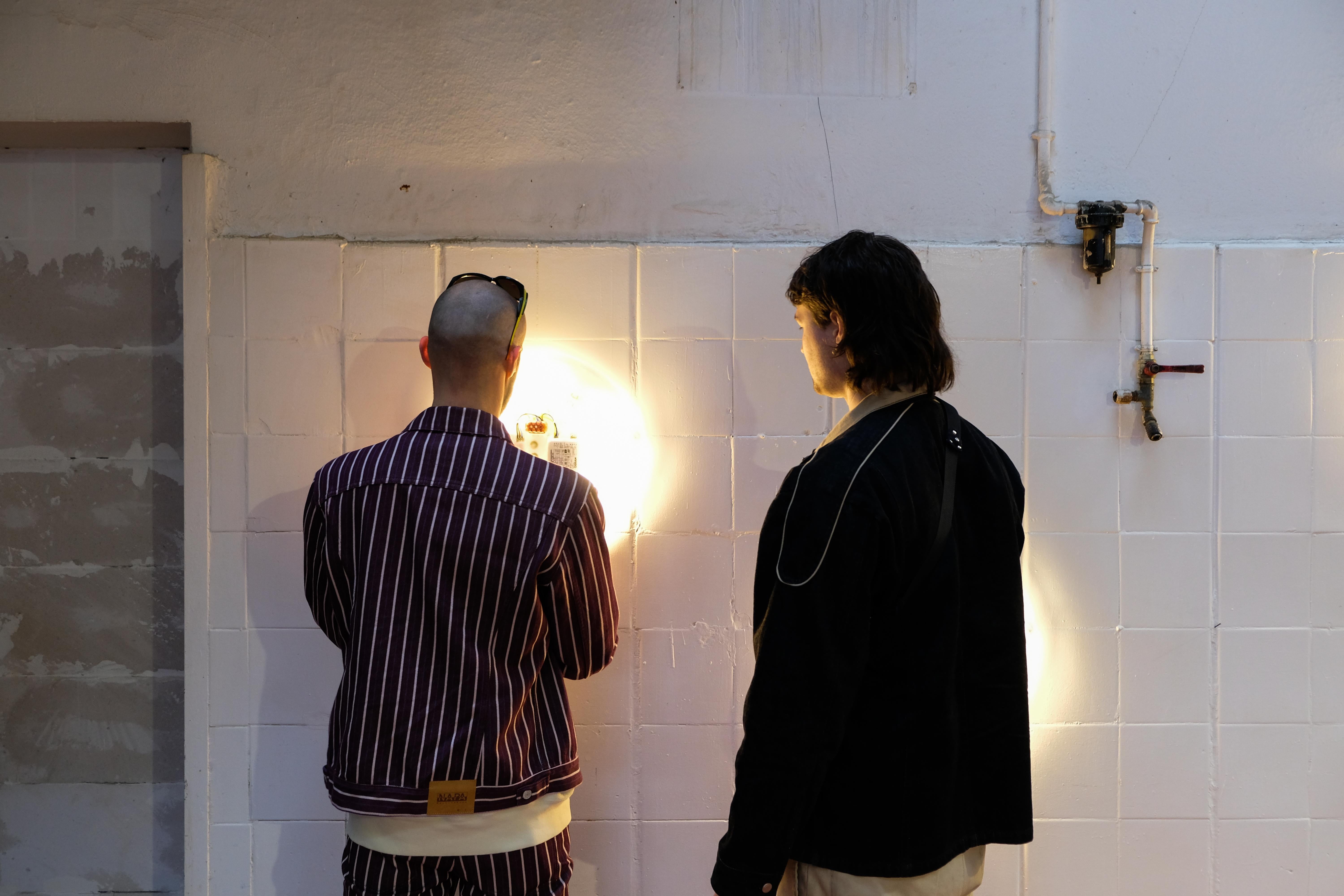 Plastic 'Lamp on Lamp' Wall Light by Janne Schimmel, 2019