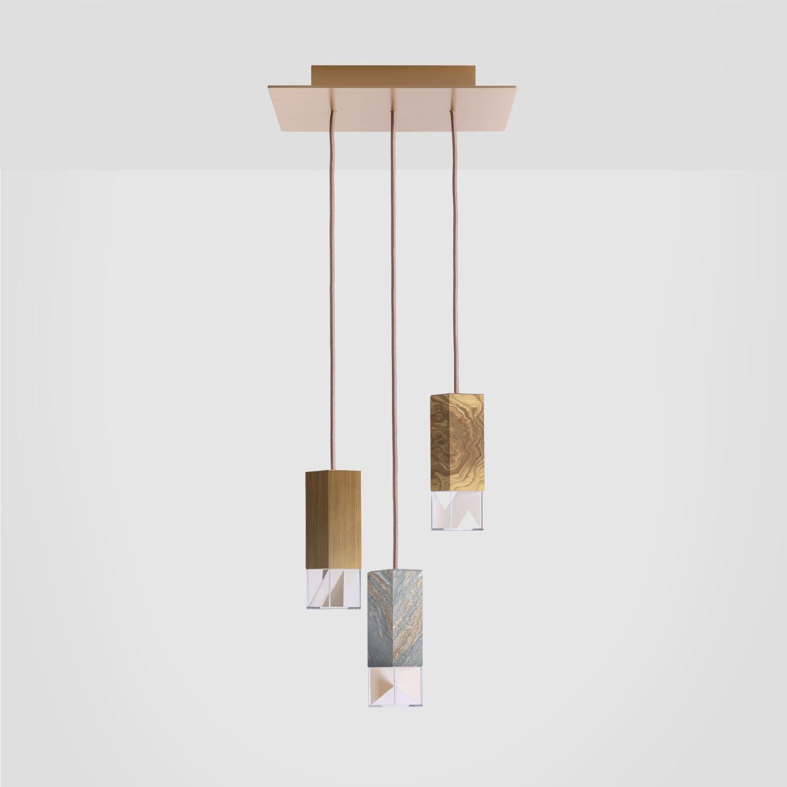 Post-Modern Lamp One Collection Chandelier 01 by Formaminima For Sale