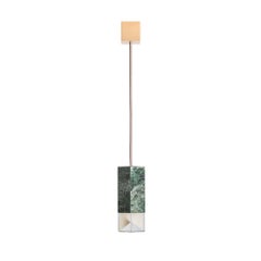Green Marble Pendant by Formaminima