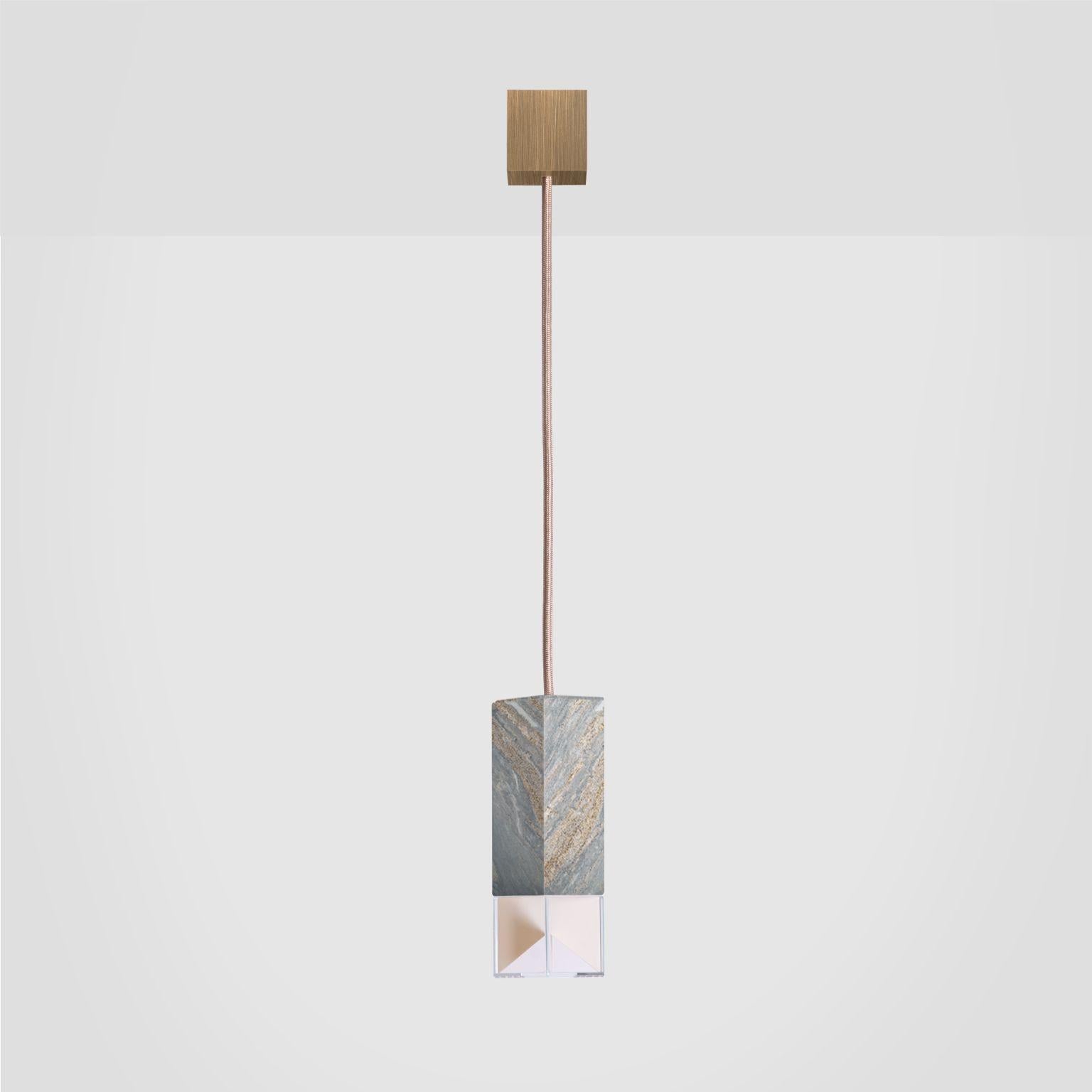Modern Lamp One Marble 01 Revamp Edition by Formaminima For Sale