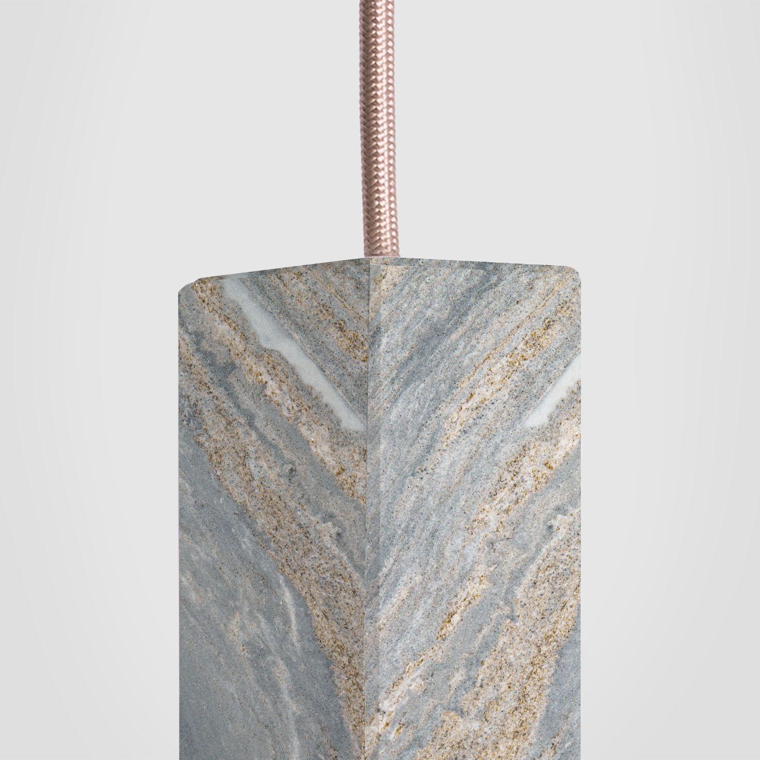 Lamp One Marble 01 Revamp Edition by Formaminima In New Condition For Sale In Geneve, CH