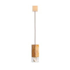 Yellow Marble Pendant by Formaminima