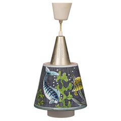 Lamp pendant by Tilgmans Keramik Sweden 1960