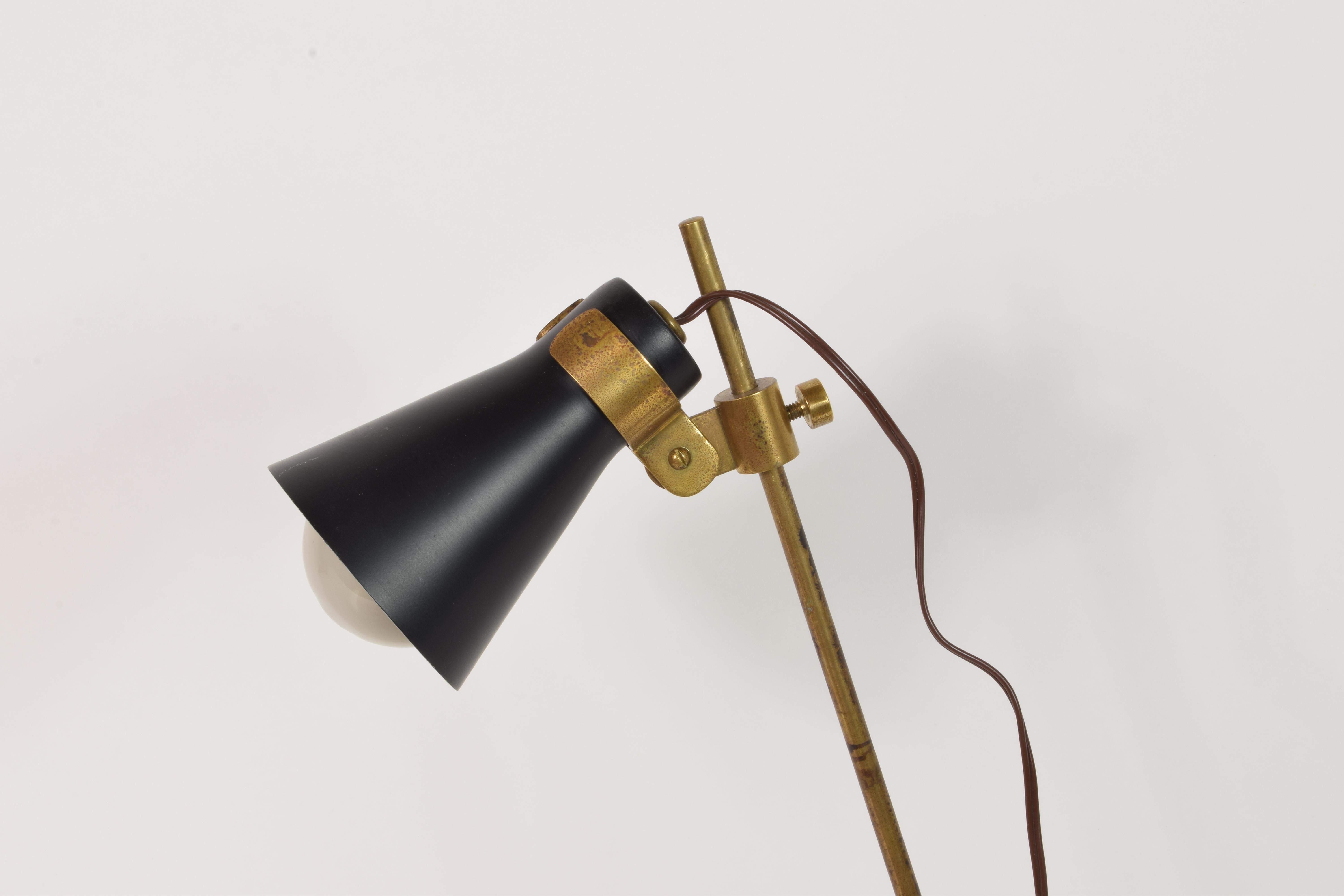 Mid-Century Modern Lamp “Sasso”, Design Luigi Caccia Dominioni, Prod. Azucena, Italy, 1940s For Sale