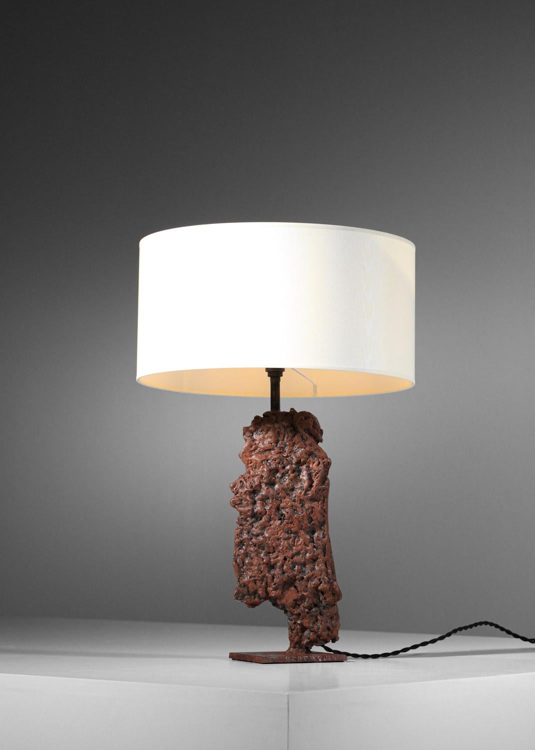 Brutalist Lamp sculpture 