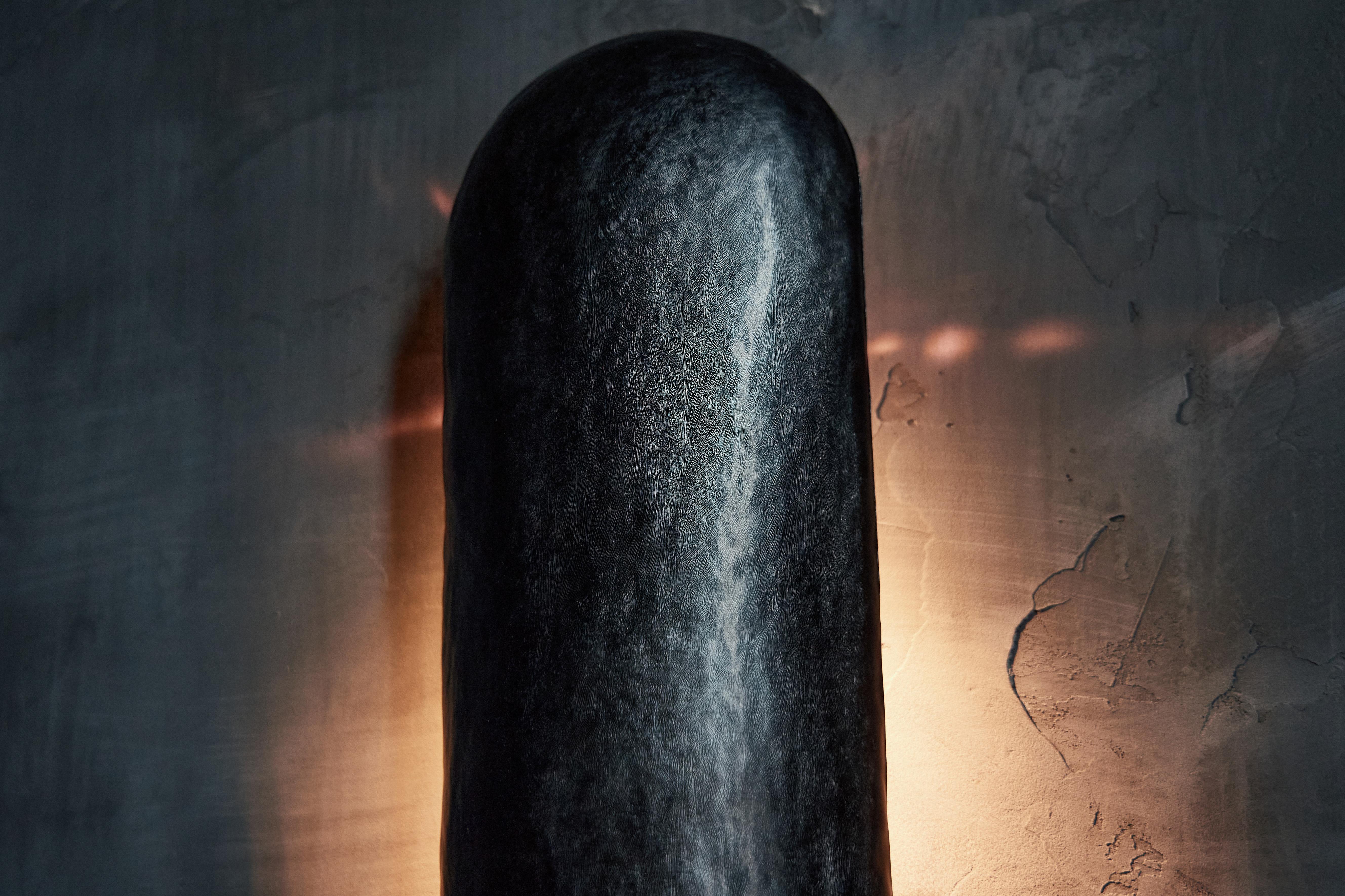 Lampenschirm aus gehämmertem und eloxiertem Aluminium von Sigve Knutson, Norwegen, 2018 im Angebot 3