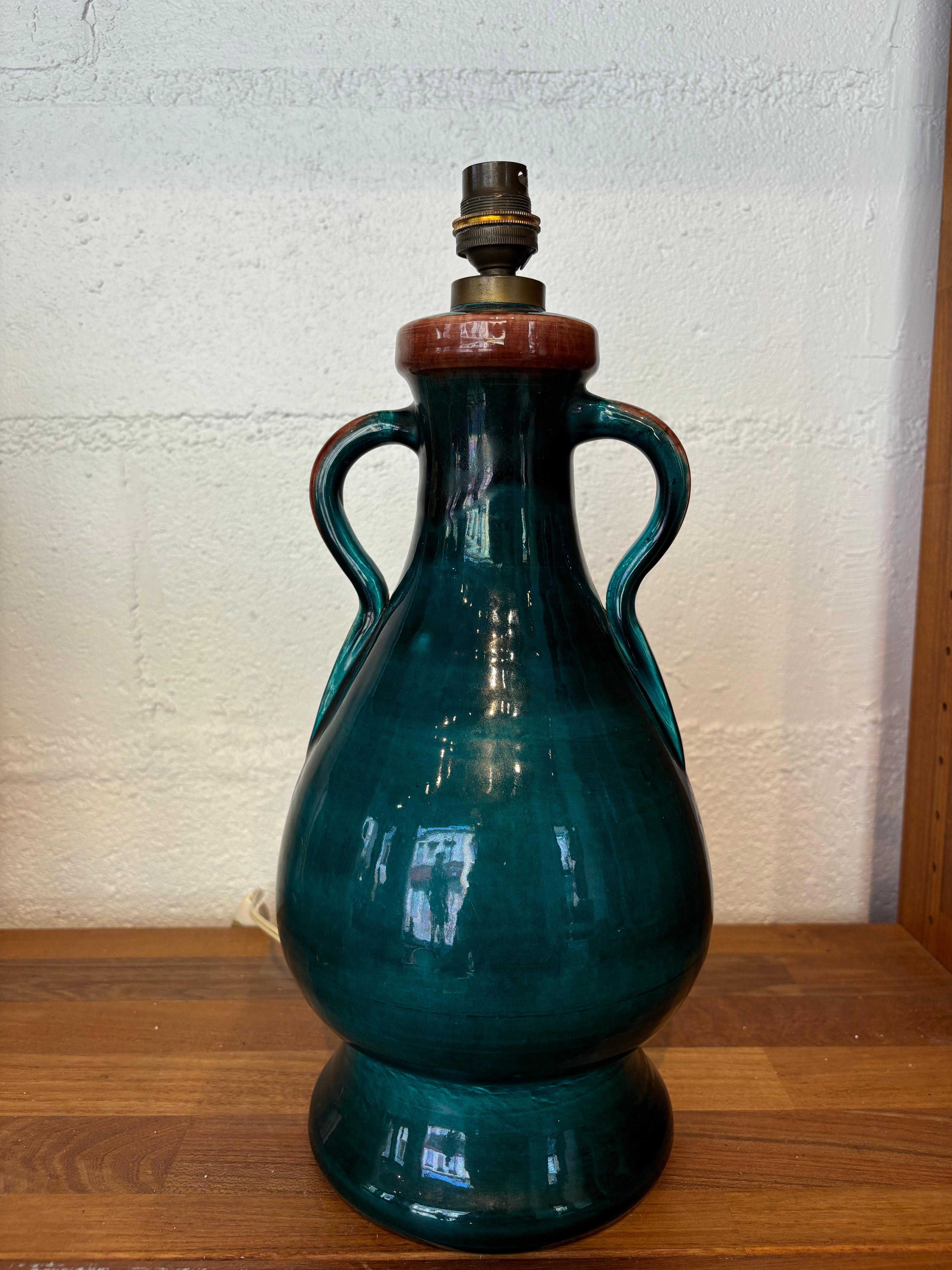 Ceramic Lamp table by Accolay For Sale