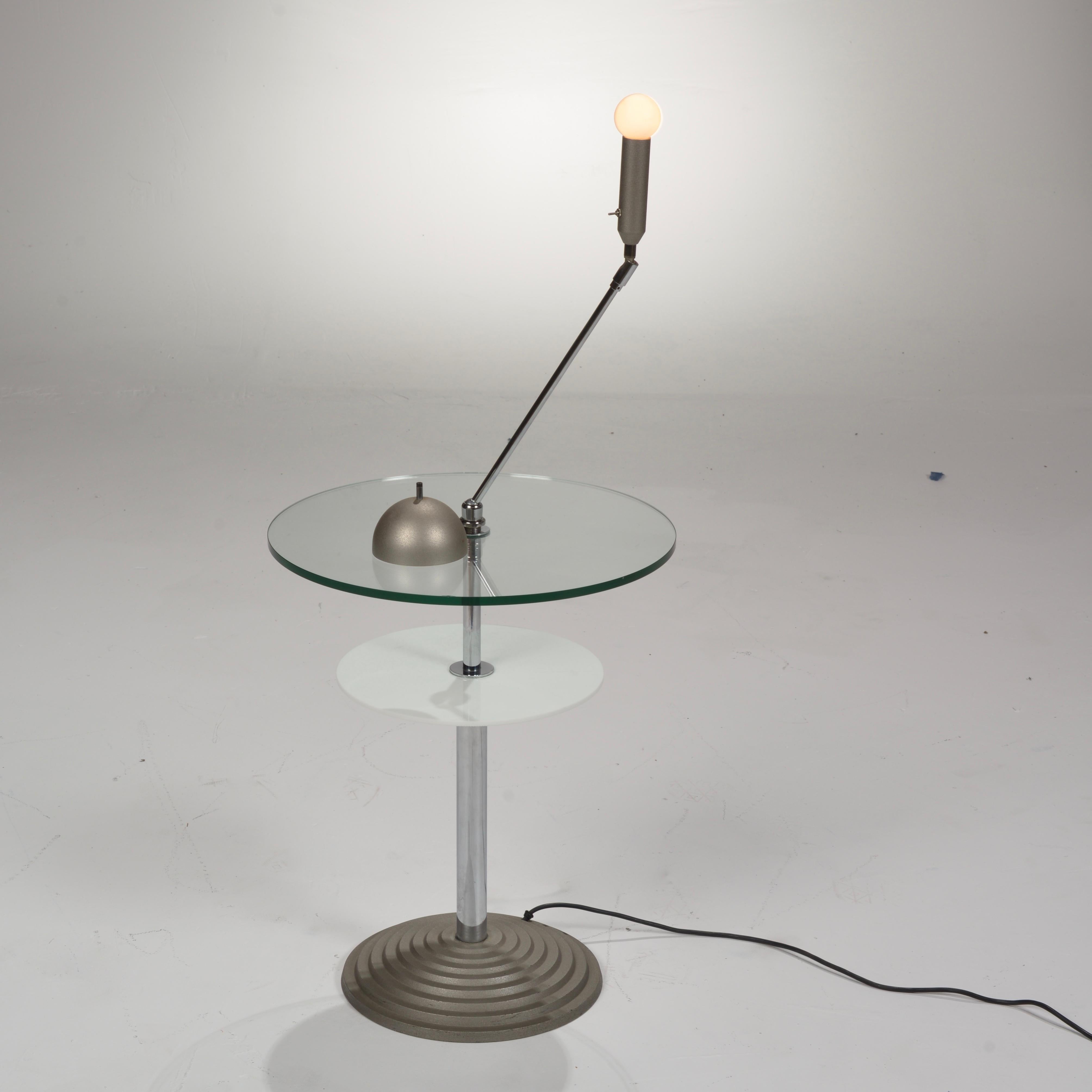 Lamp Table by Daniela Puppa and Franco Raggi for Fontana Arte, 1988 For Sale 2