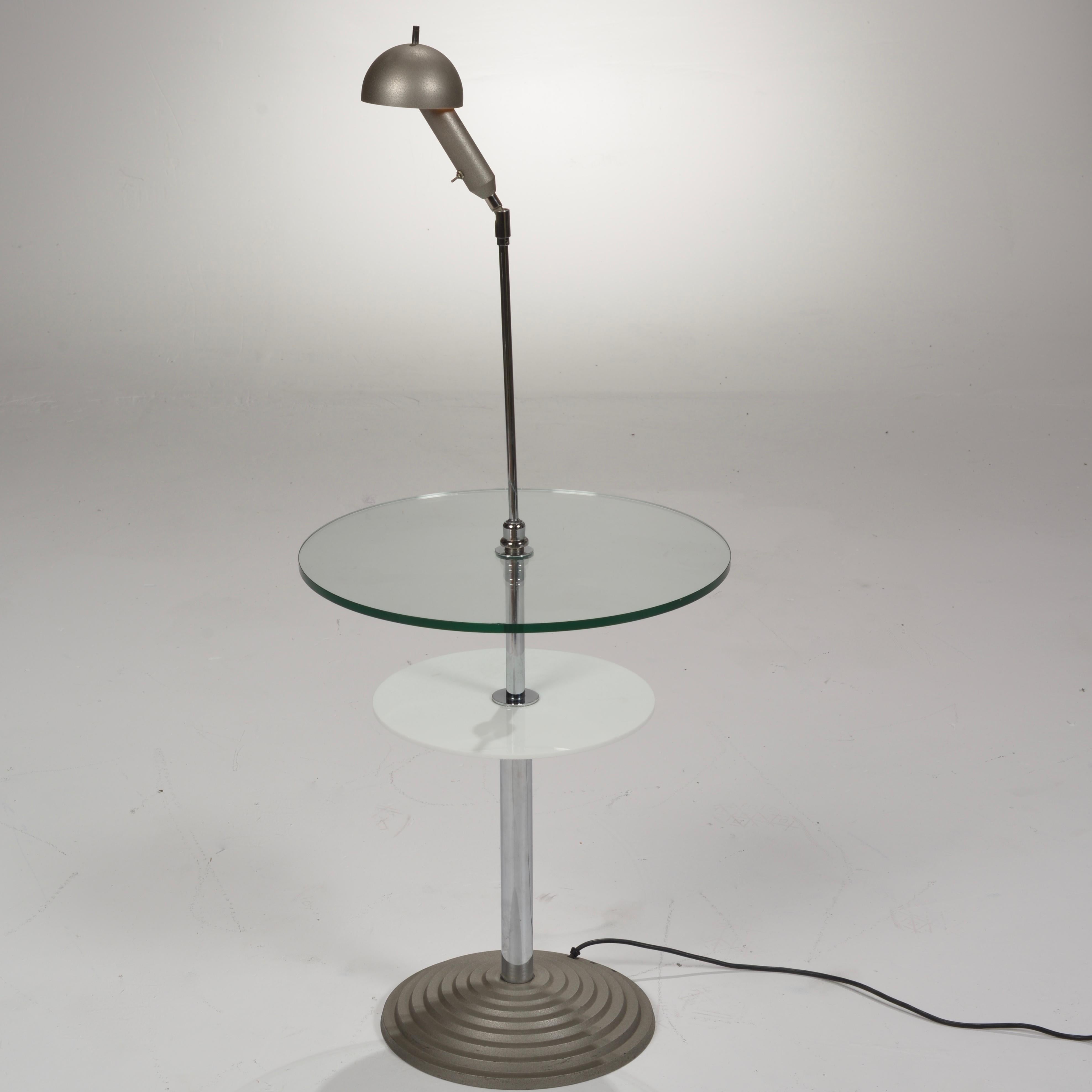 Lamp Table by Daniela Puppa and Franco Raggi for Fontana Arte, 1988 For Sale 3