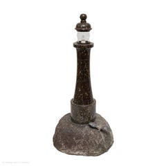 Lamp Table Lighthouse Seagull Cornish Granite, Nautical Sea Rock