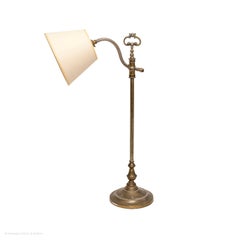 Lamp Table Reading Brass French