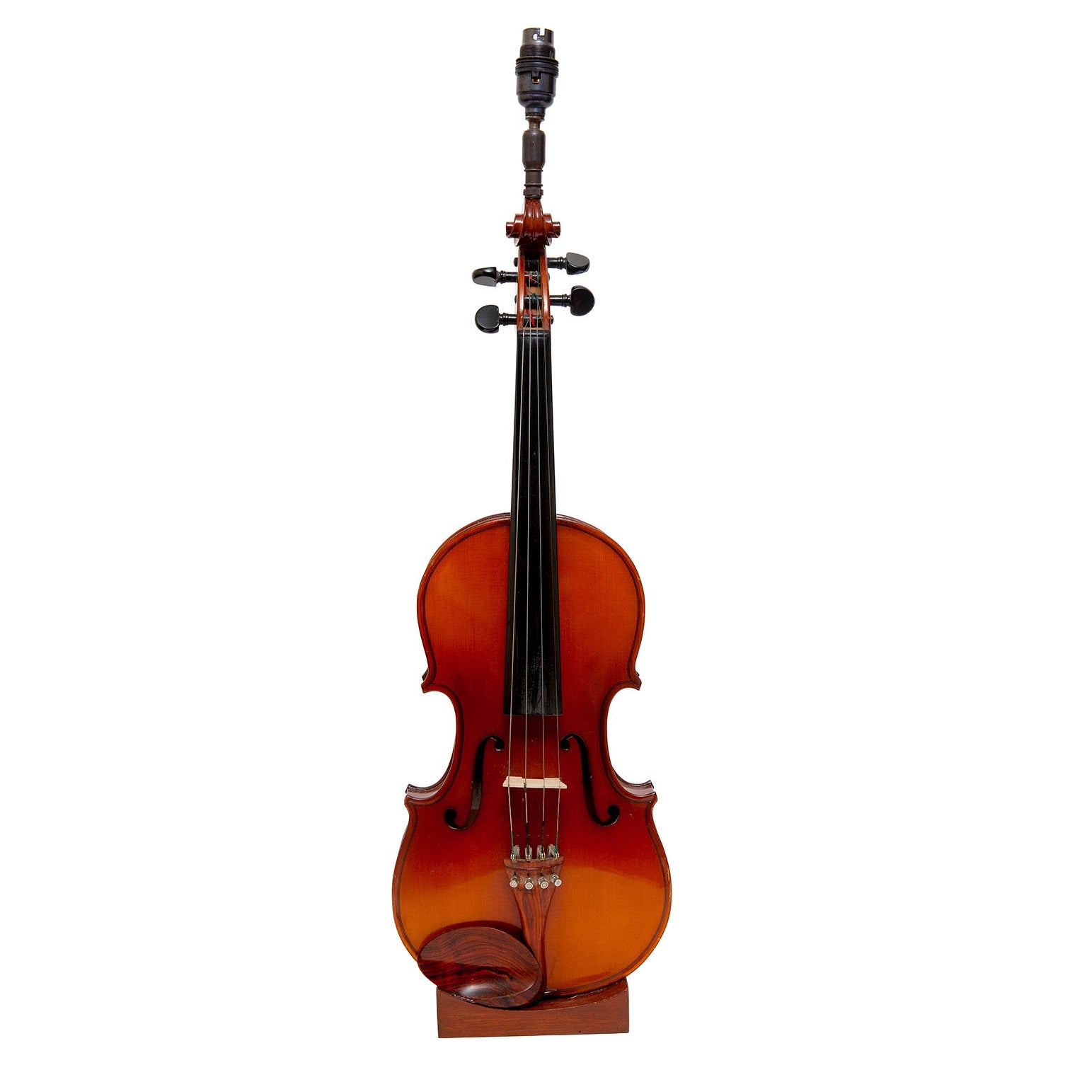 Lamp Table Violin Ebonised Rosewood Spruce