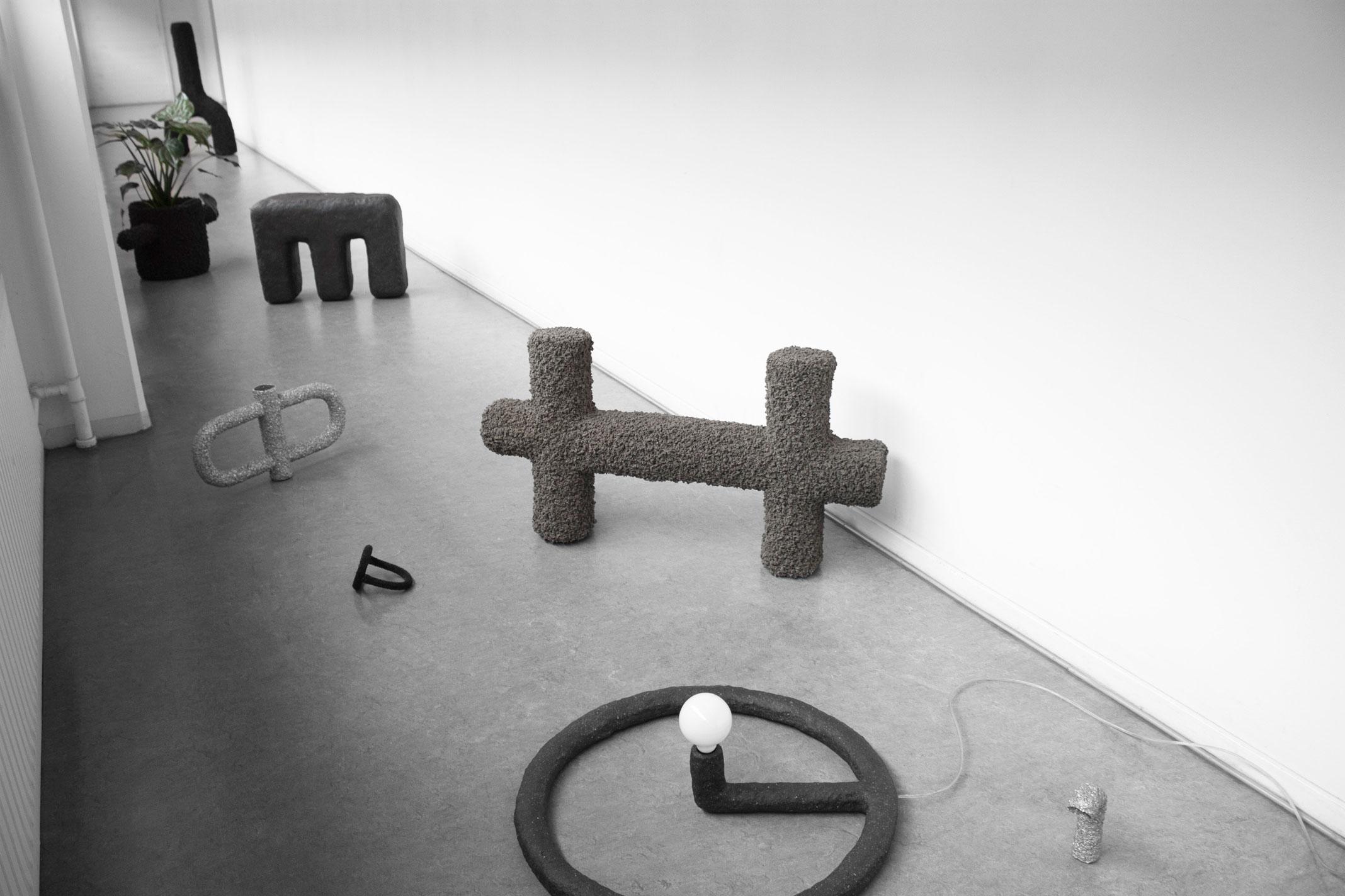 Danish Tactile Monolith no 5 Sculpture by Stine Mikkelsen