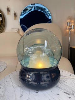 Lampe TL278 Muranoglas Metall von Giorgio Longoni für Stilnovo:: Italien:: 1970er Jahre