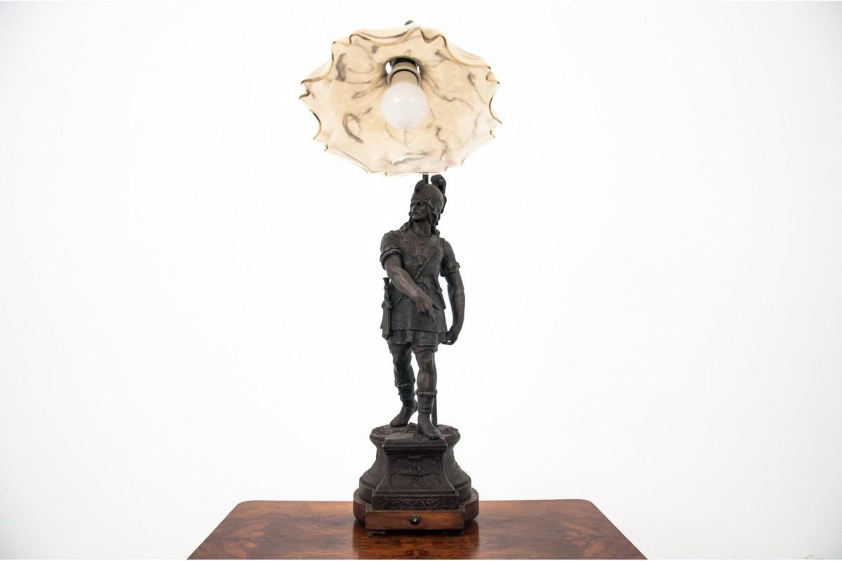 Lamp with a Knight, France, circa 1940 1