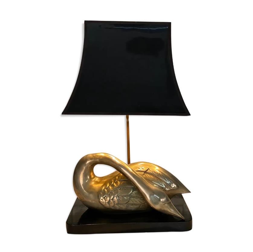 swan table lamp