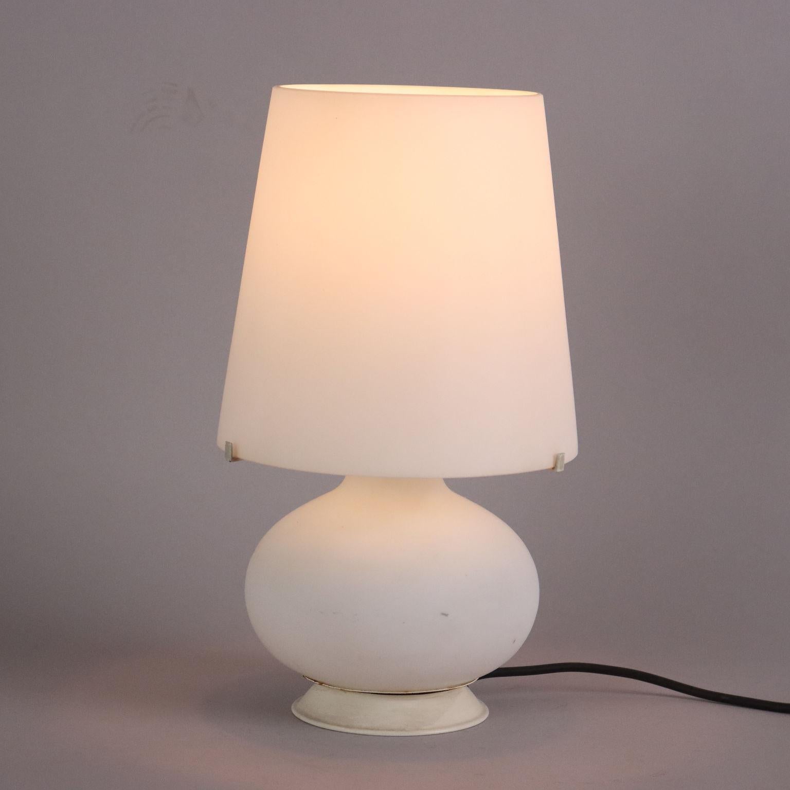 italien Lampe 1853/0 Small de Max Ingrand pour Fontana Arte, années 1970-80