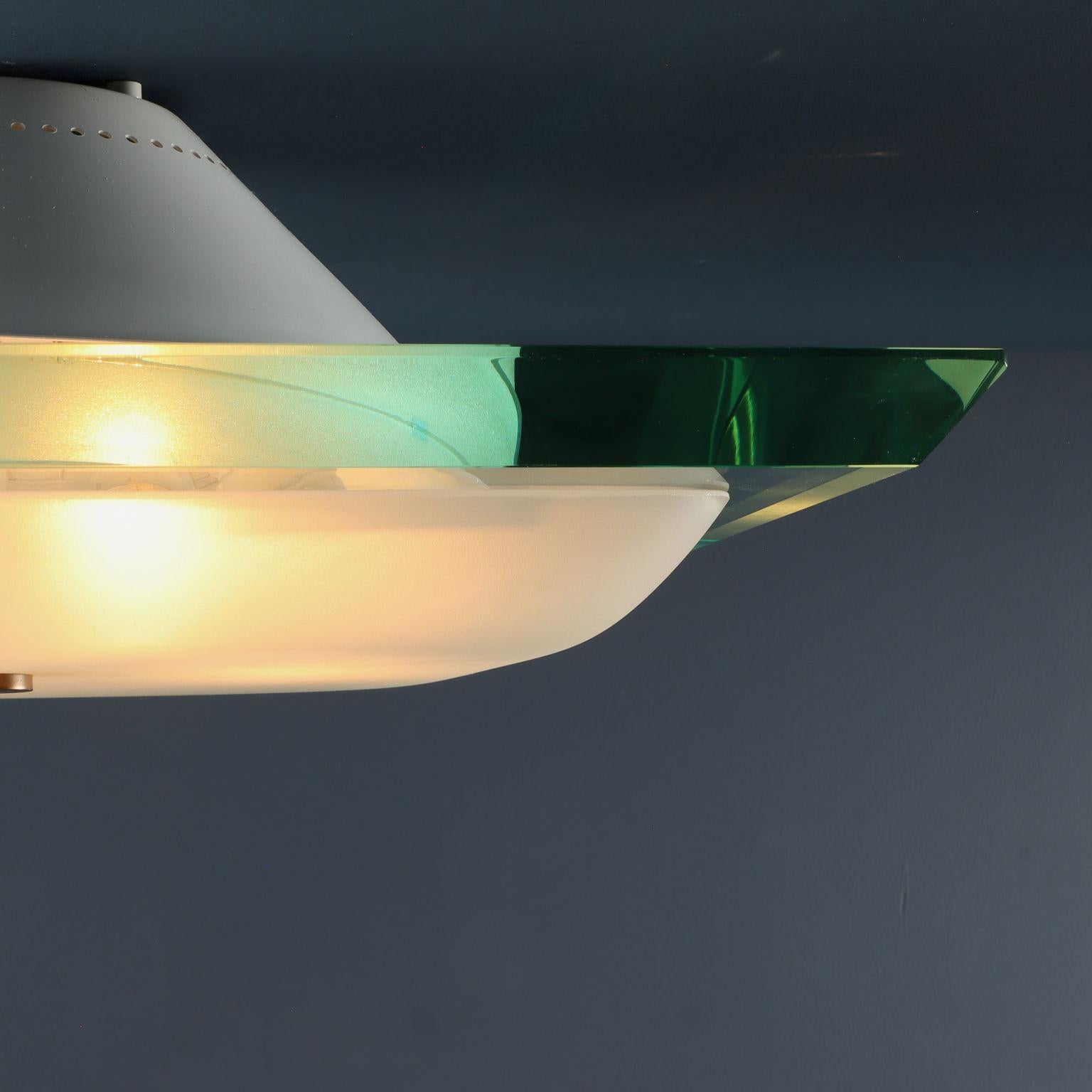 Lampe '1990' von Max Ingrand für Fontana Arte im Zustand „Gut“ im Angebot in Milano, IT