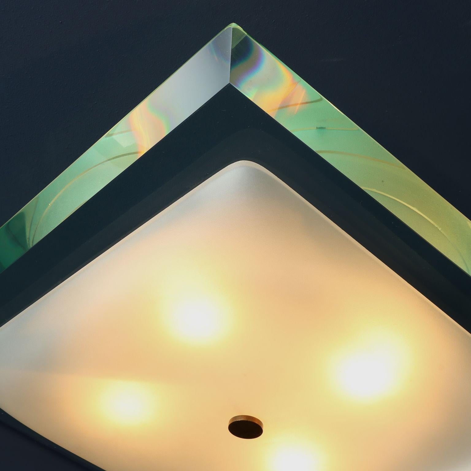 Lampe '1990' von Max Ingrand für Fontana Arte (Mid-20th Century) im Angebot