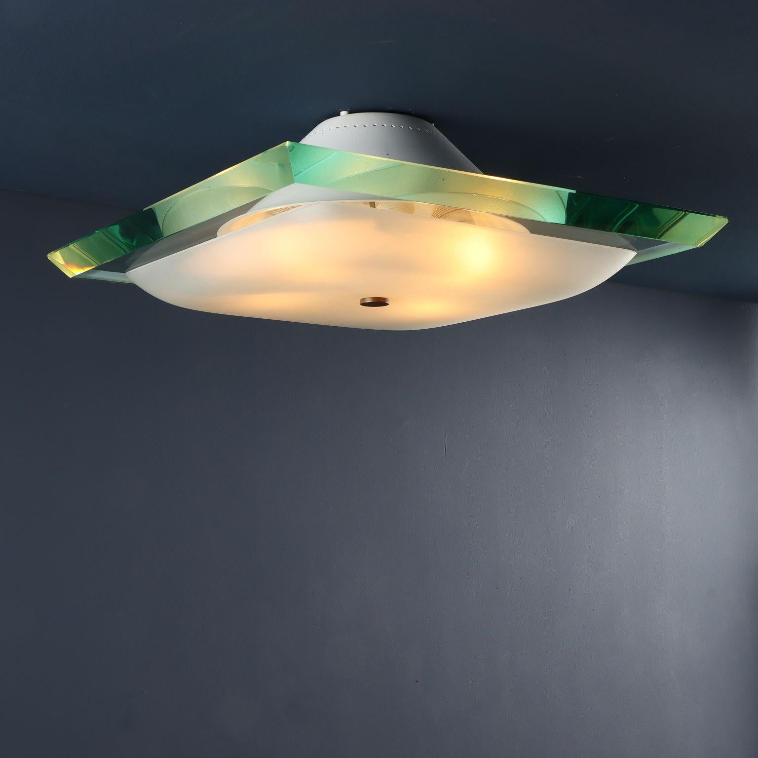 Lampe '1990' von Max Ingrand für Fontana Arte im Angebot 1