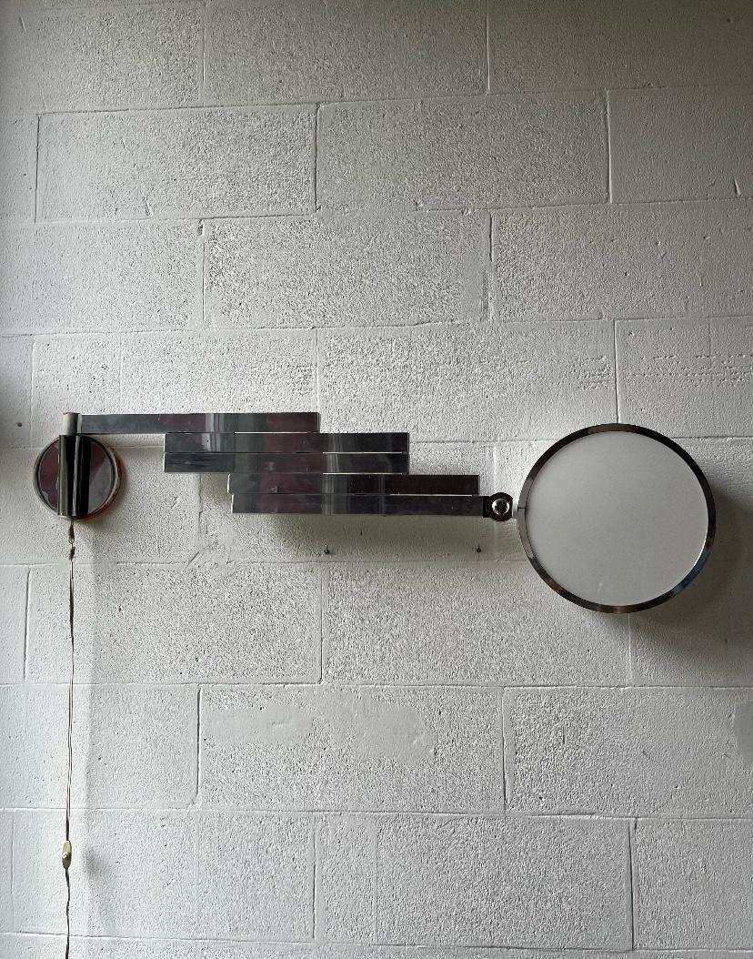 Italian Lampada a braccio estensibile da parete, Italia, 1970s in vendita