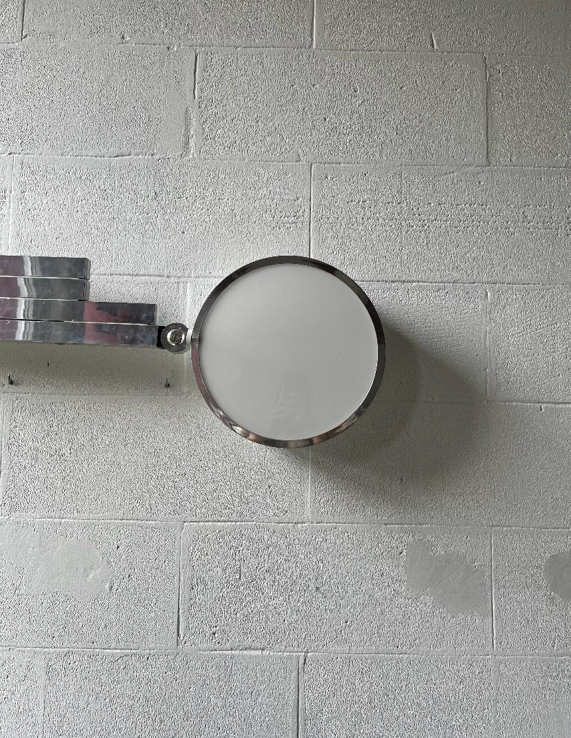 Lampada a braccio estensibile da parete, Italia, 1970s in vendita 1